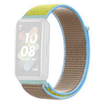 Huawei Band 7 klokkerem i nylon - Kamel