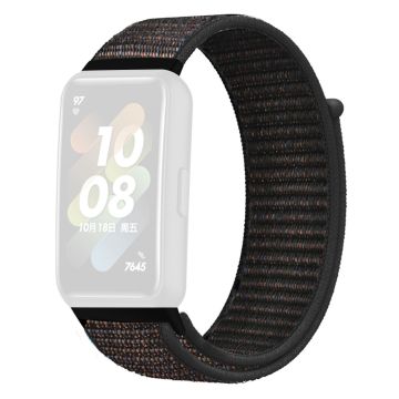 Huawei Band 7 klokkerem i nylon - Svart