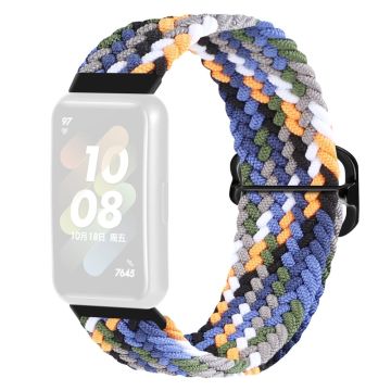 Huawei Band 7 klokkerem i vevd stil - Denim