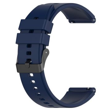 22 mm silikonrem for Huawei Watch 4 / 3 / 3 Pro - Marineblå