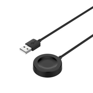 1m Huawei Watch 4 / 4 Pro magnetisk ladekabel - Svart