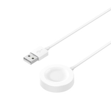 1m Huawei Watch 4 / 4 Pro magnetisk ladekabel - Hvit