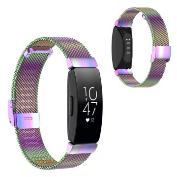 Fitbit Ace 2 / Inspire HR milanesisk urrem i rustfritt stål - Flerfarget