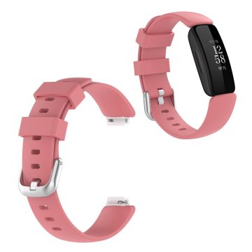 Fitbit Inspire 2 enkelt armbånd - Rød / Størrelse: S