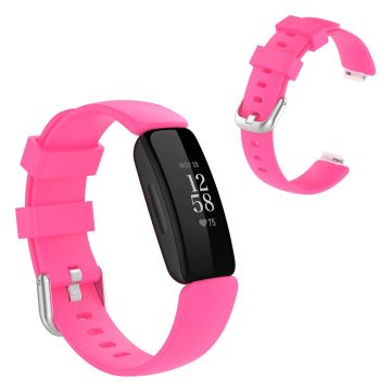 Fitbit Inspire 2 enkelt armbånd - Rosa / Størrelse: L