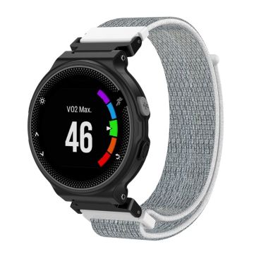 Garmin Forerunner 220/230/235/630/620/735 nylon klokkerem - Sølv