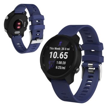 Garmin Vivomove / Forerunner 245 Musikk / 645 Musikk Silikon Klokkereim - Mörkblå