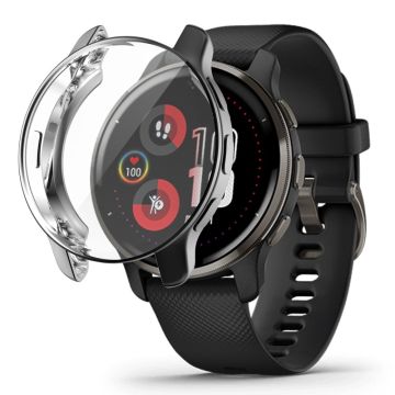 Garmin Venu 2 Plus galvanisert deksel - Svart