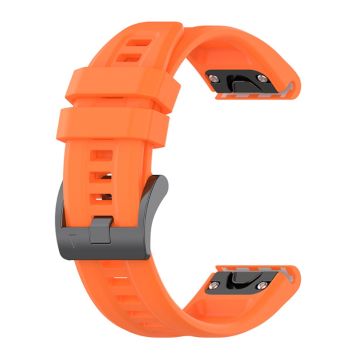 Garmin Fenix 7X / 7X Solar / Tactix 7 klokkerem i silikon - Oransje