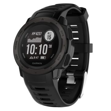 Garmin Instinct silikon watch band - Svart