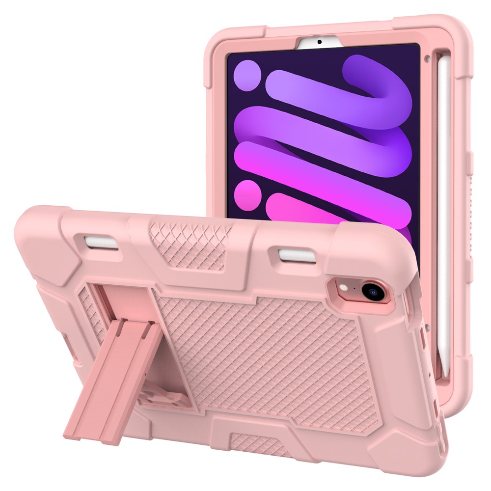 iPad Mini 6 (2021) TPU + silikon deksel - Rose Gull