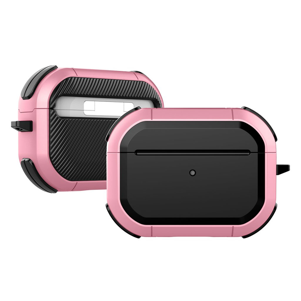 Airpods Pro gummiert etui - Rosa