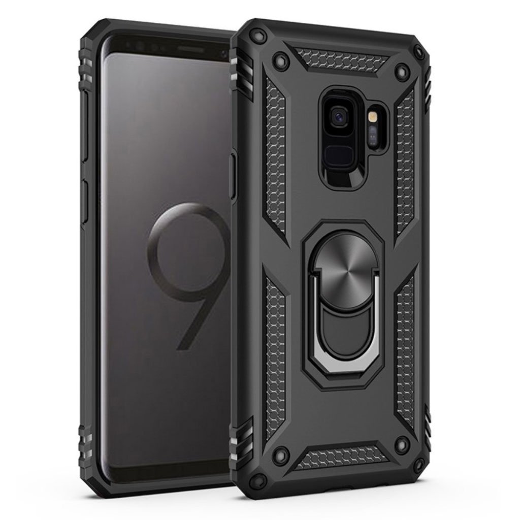 Bofink Combat Samsung Galaxy S9 deksel - Svart