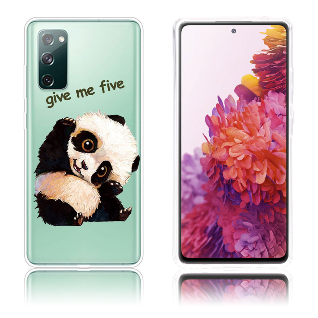 Deco Samsung Galaxy S20 FE 5G / S20 Fe Etui - Søt Panda