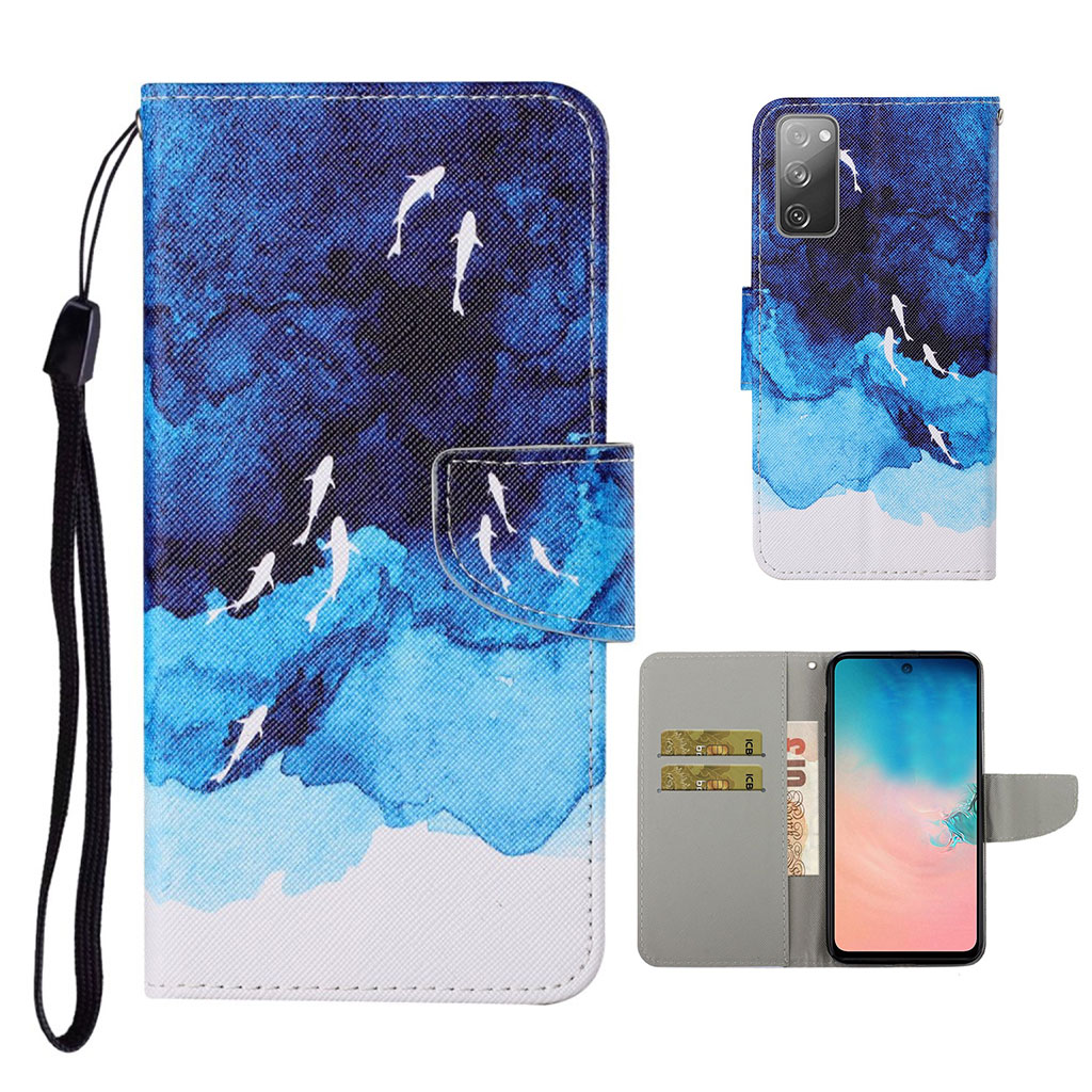 Wonderland Samsung Galaxy S20 FE 5G / Samsung Galaxy S20 FE flip-etui - Hav