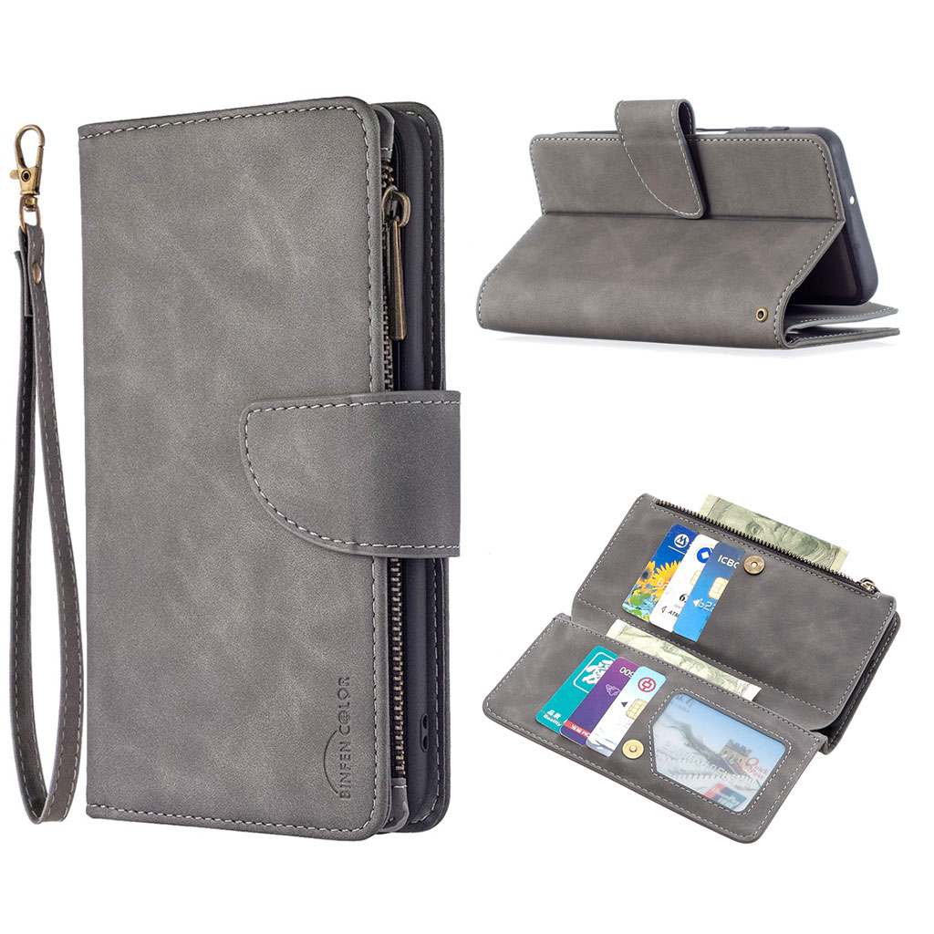 Premium Wallet Samsung Galaxy A32 5G etui i Grå