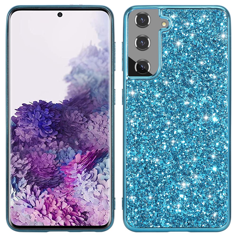 Bilde av Glitter Samsung Galaxy S21 Fe Case - Blue