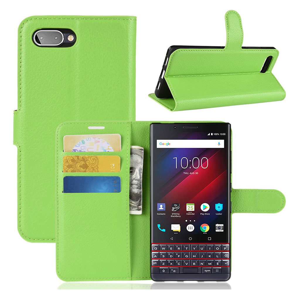Bilde av Classic Blackberry Key2 Le Flip Case - Grønn