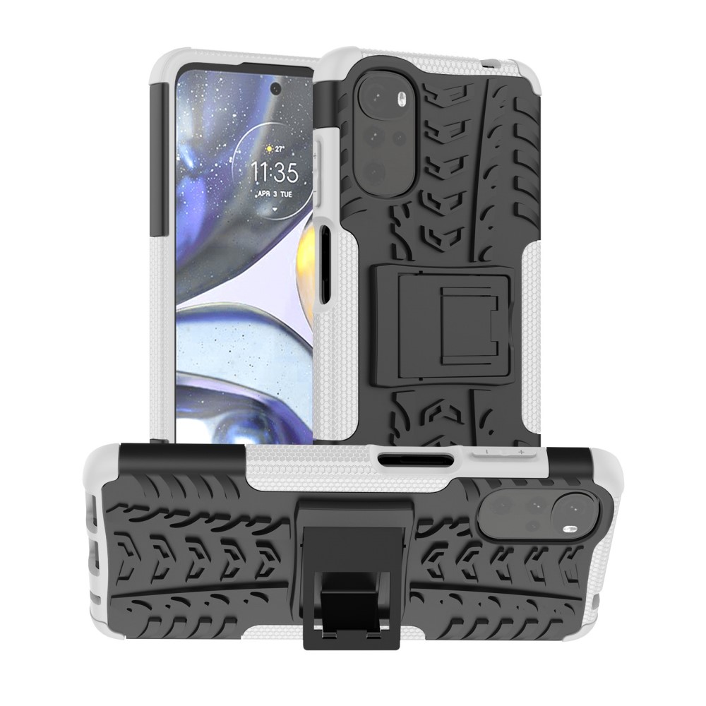 Offroad Motorola Moto G22 deksel - Hvit