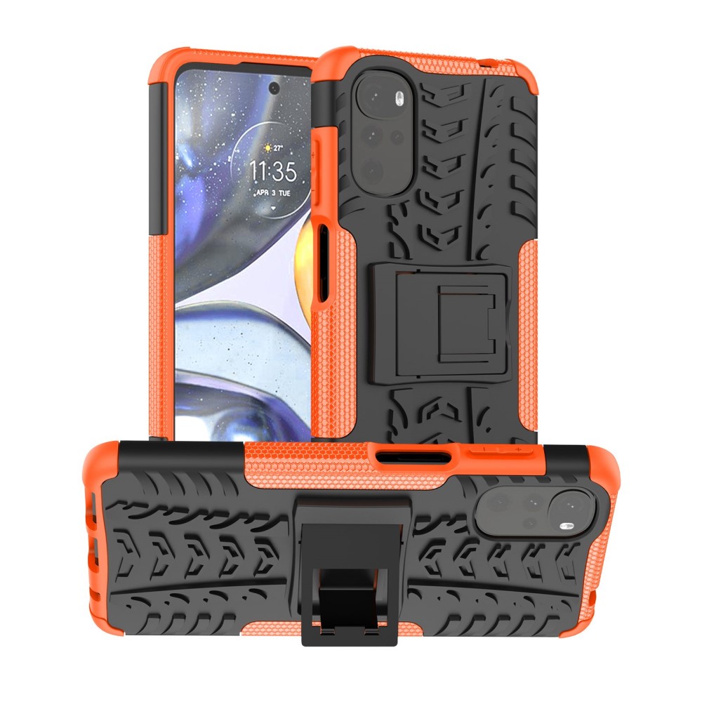 Offroad Motorola Moto G22 deksel - Oransje