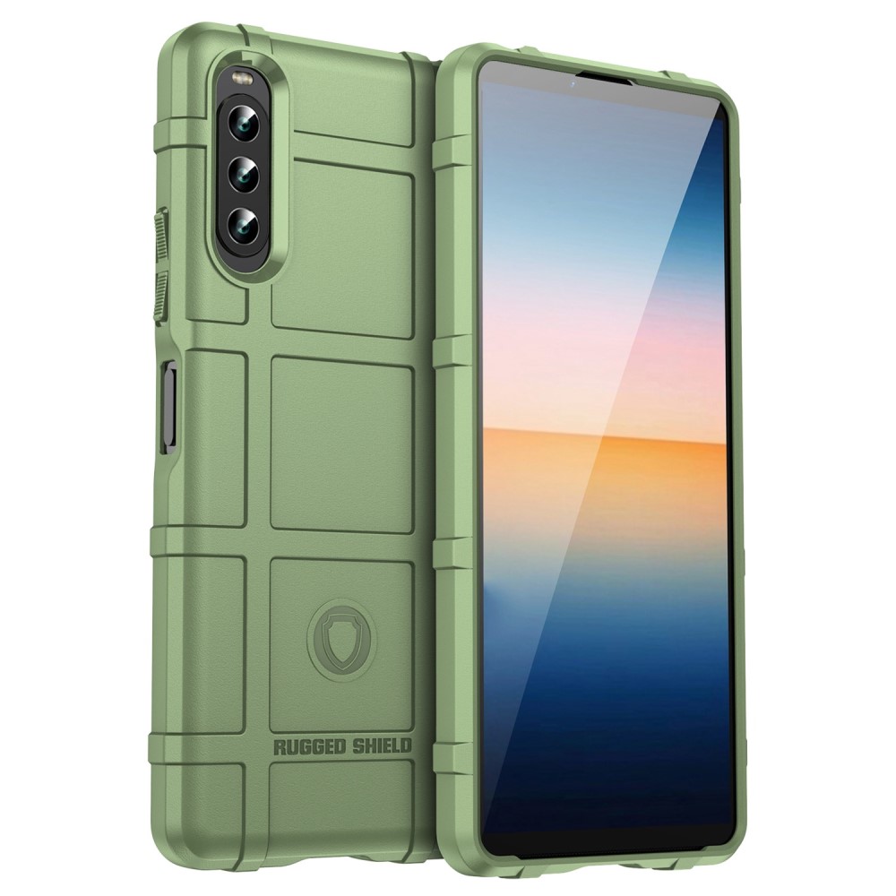 Rugged Shield Sony Xperia 10 IV deksel - Grønn