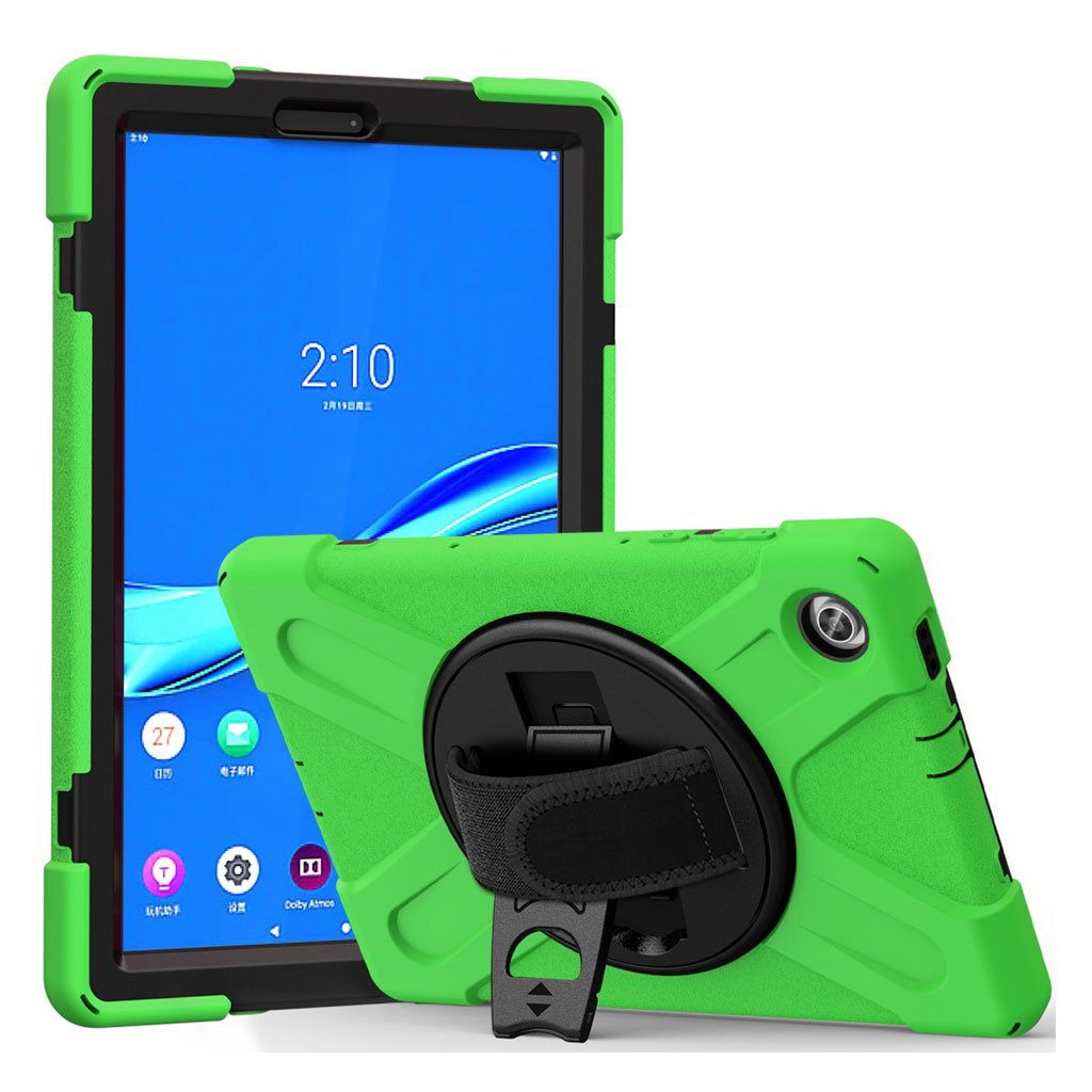 Lenovo Tab M10 FHD Plus 360°-sving Silikon Etui - Grønn