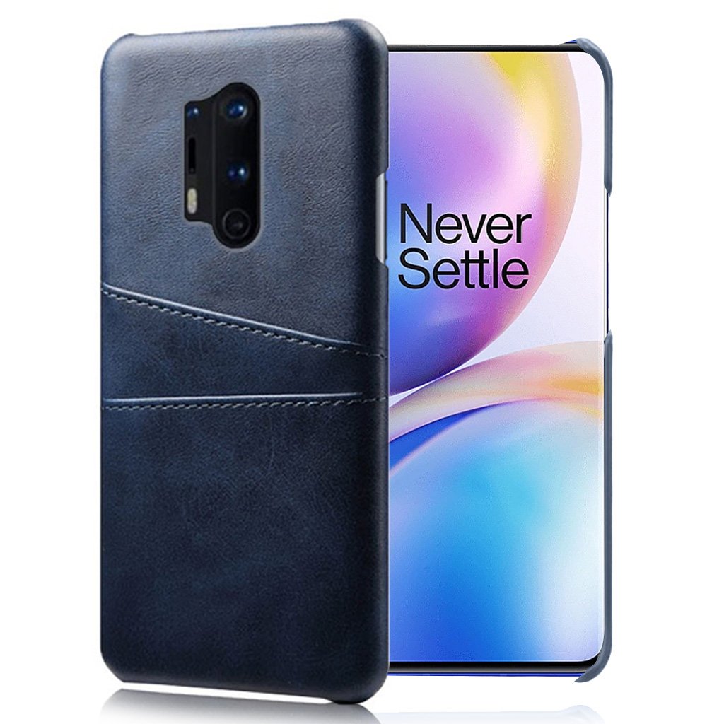 Dual Card etuit - OnePlus 8 Pro - Blå