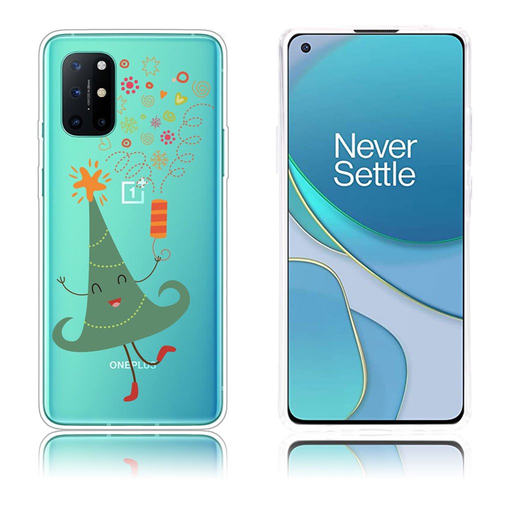 Juleveske til OnePlus 8T - Juletre Som Fyrer Av Fyrverkeri