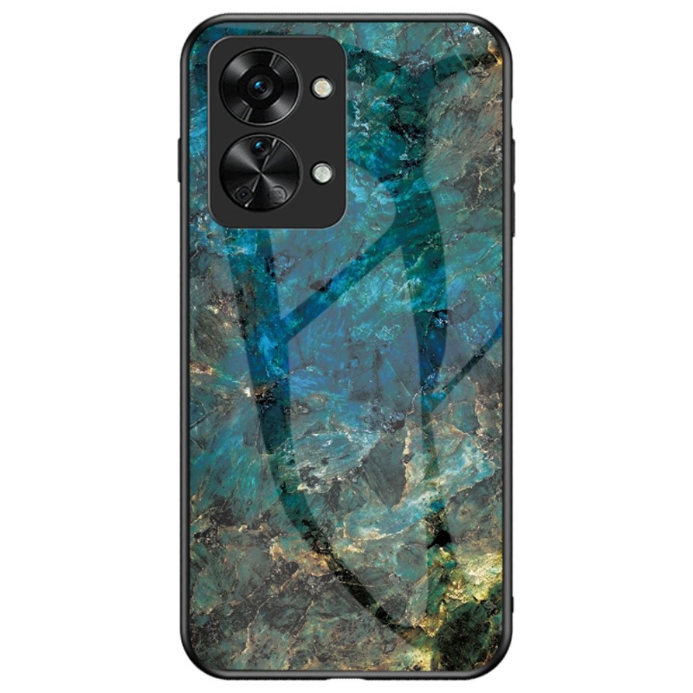 Fantasy Marble OnePlus Nord 2T deksel - Smaragd Marmor