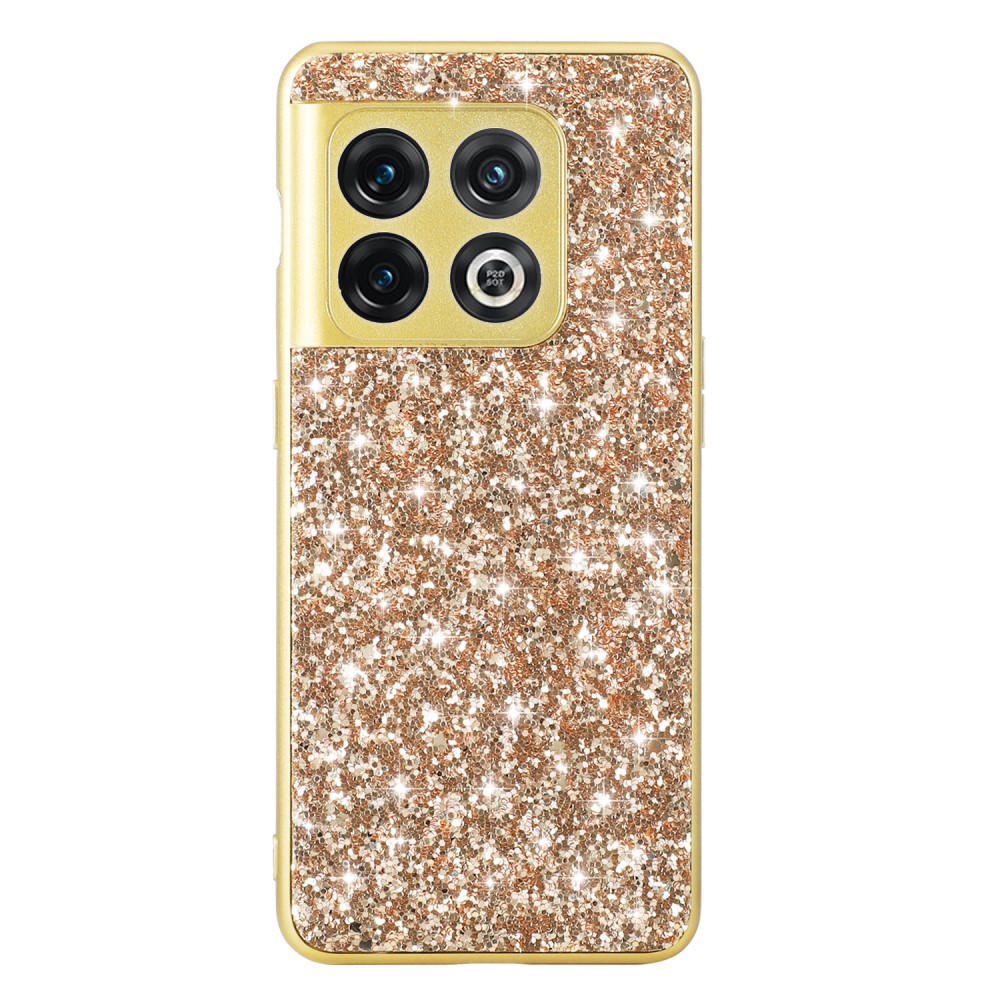 Glitter OnePlus 10T / Ace Pro Etui - Gull