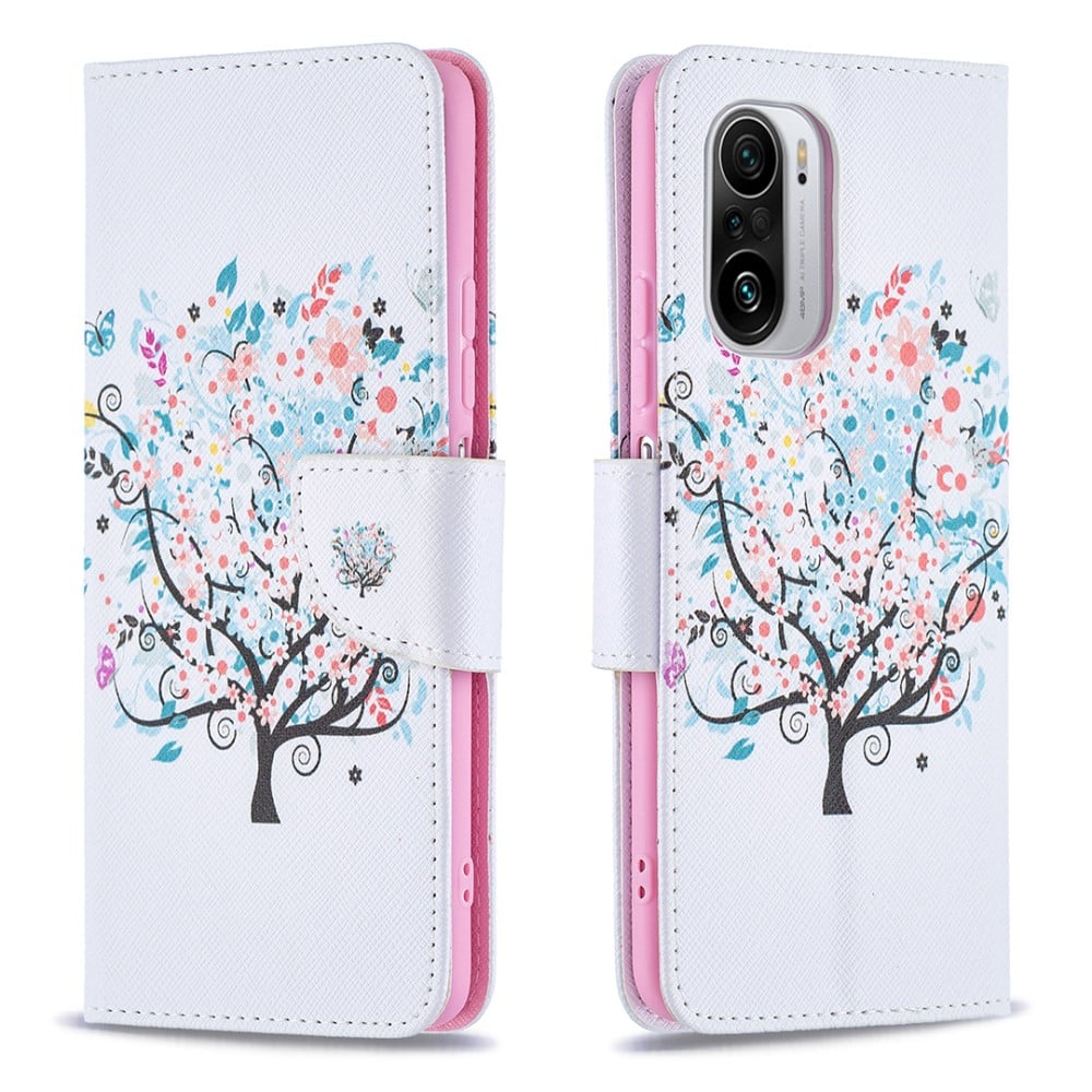 Wonderland Xiaomi Mi 11i / K40 Pro Plus / Poco F3 Flippetui - Blomstret Tre