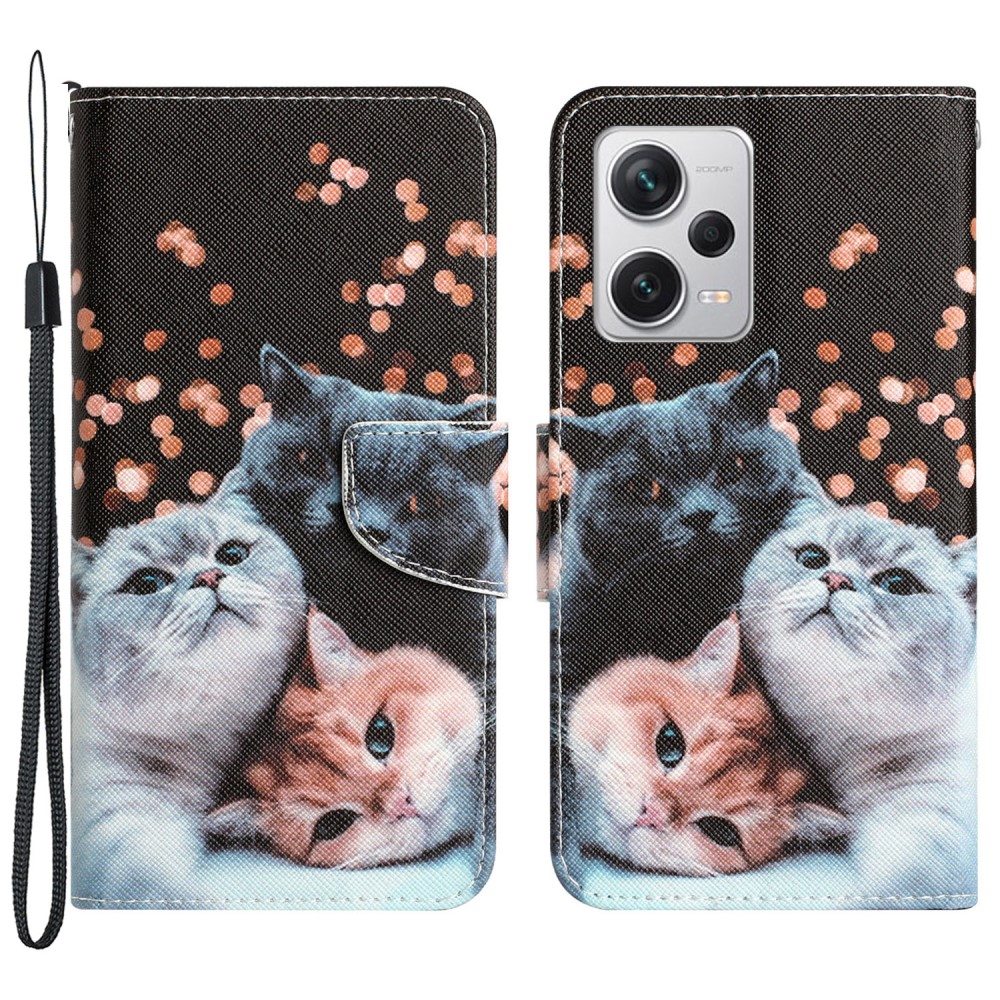 Wonderland Xiaomi Poco X5 Pro / Redmi Note 12 Pro / 12 Pro Speed Flippetui - Katter