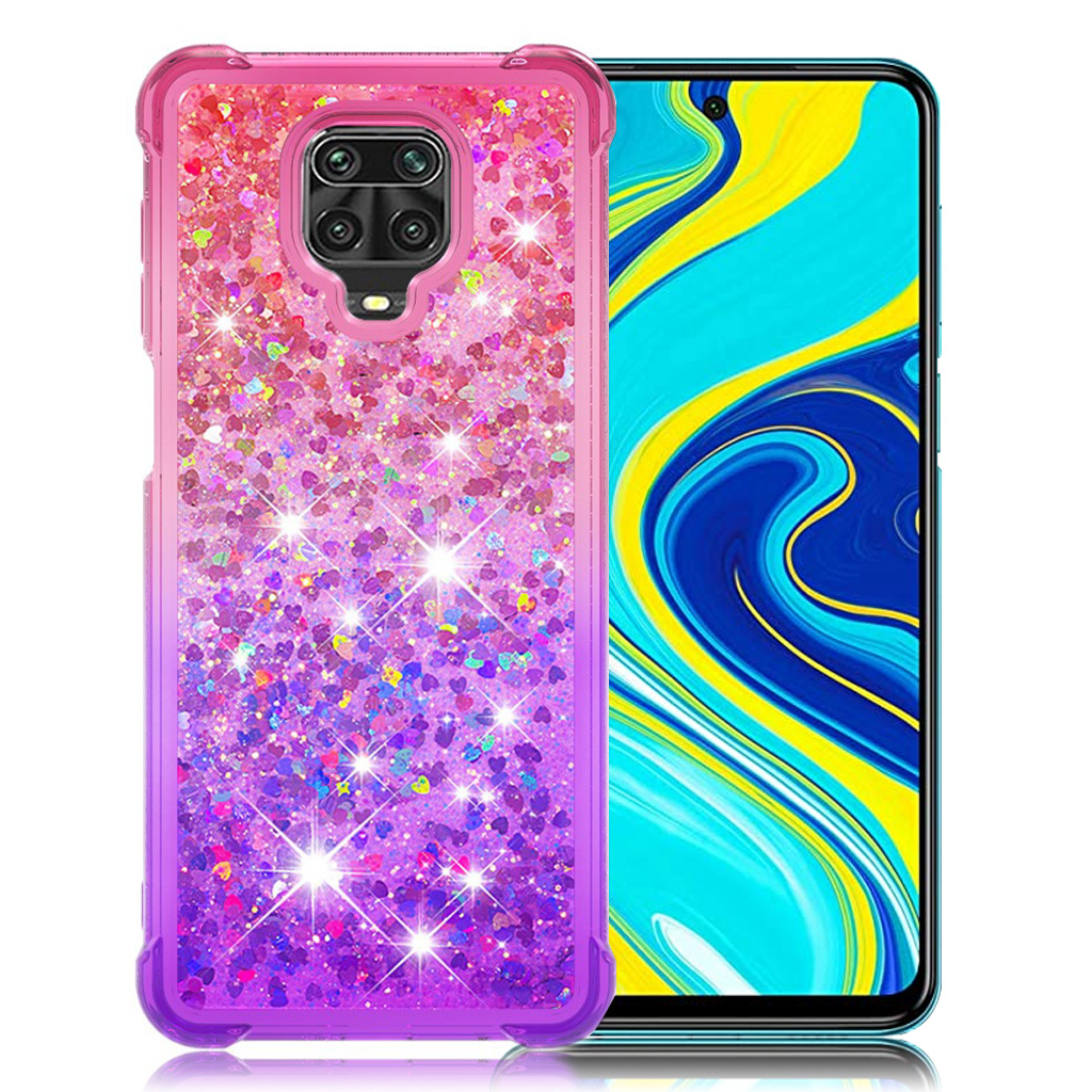 Princess Xiaomi Redmi Note 9S / 9 Pro Deksel - Rose / Lilla