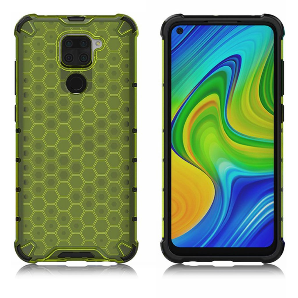 Bilde av Bofink Honeycomb Xiaomi Redmi Note 9 Case - Green