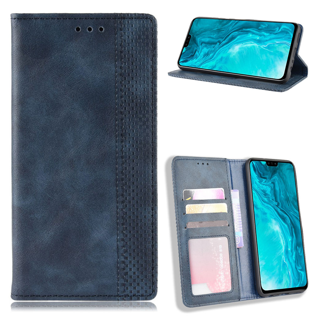 Bilde av Bofink Vintage Honor 9x Lite Leather Case - Blue