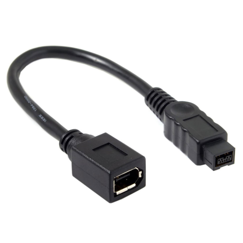 Bilde av Cy Fw-012-bk 1394 Kabel Firewire 400-til-800 Adapter Kabel - Svart