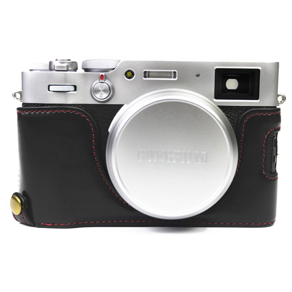 Bilde av Fujifilm X100v Durable Leather Case - Black