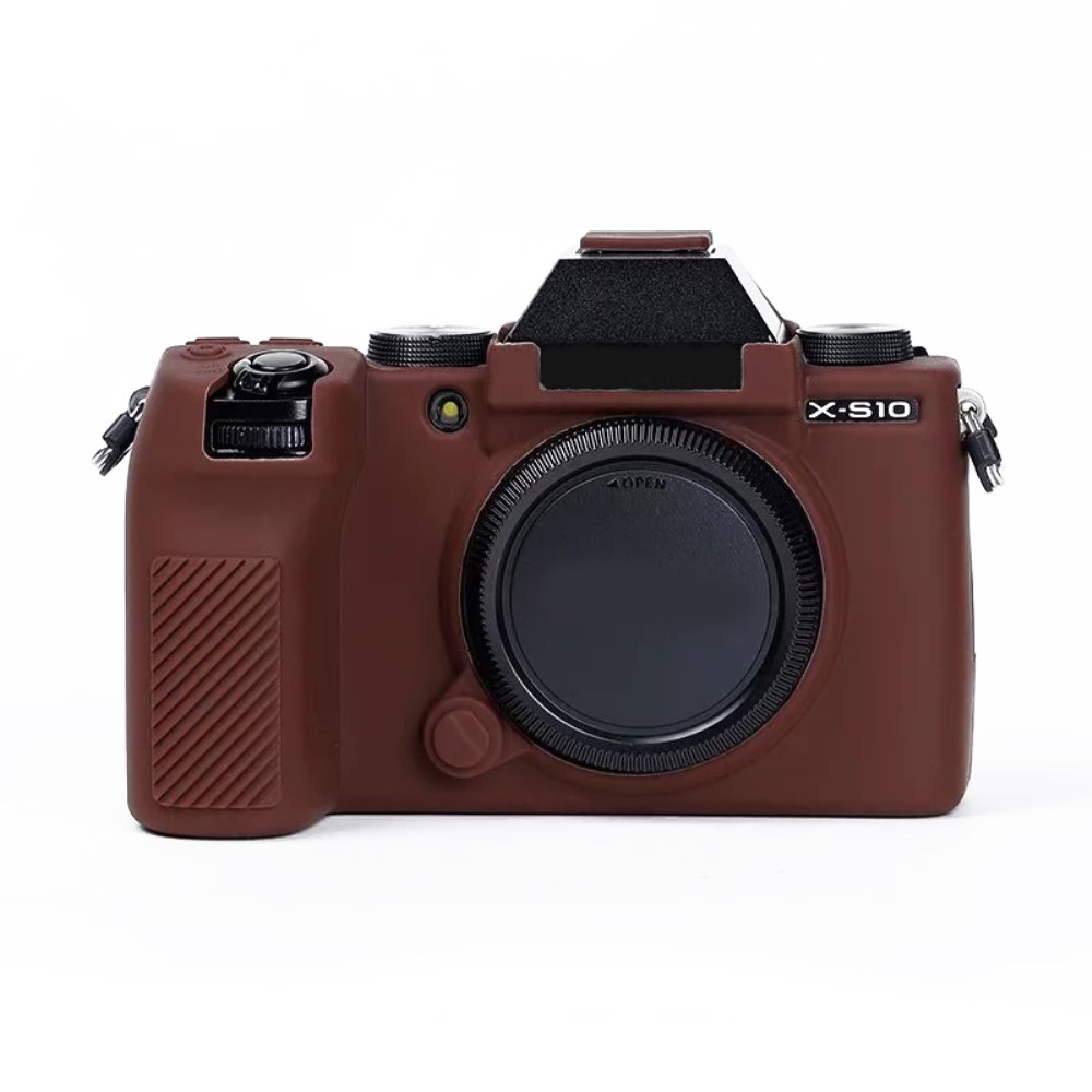 Fujifilm X-S10 silikon deksel - Kaffe