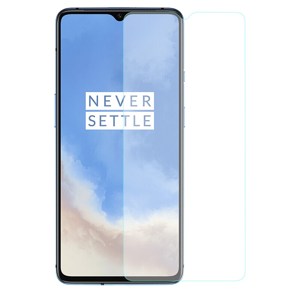 AMORUS skjermbeskytter i herdet glass med buet kant til OnePlus 7T