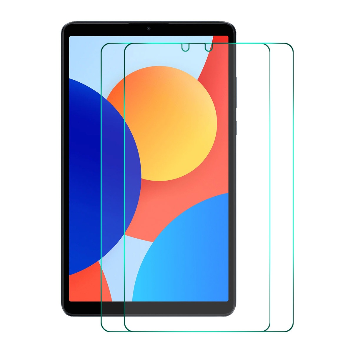 Xiaomi Redmi Pad SE 4G 8,7 tommer ENKAY HAT PRINCE 2-pakning nettbrett skjermbeskytter 9H 2,5D 0,33 mm høy aluminium-silisium glassfilm - Gjennomsikti