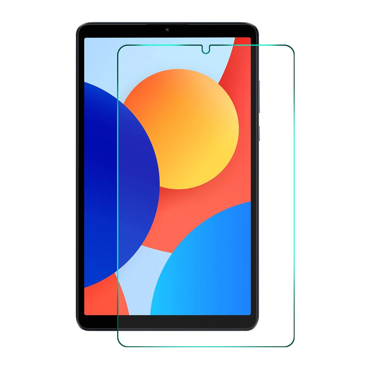 Xiaomi Redmi Pad SE 4G 8,7 tommers ENKAY HAT PRINCE Nettbrett Skjermbeskytter 9H 2,5D 0,33mm høy aluminium-silisium glassfilm - Gjennomsiktig