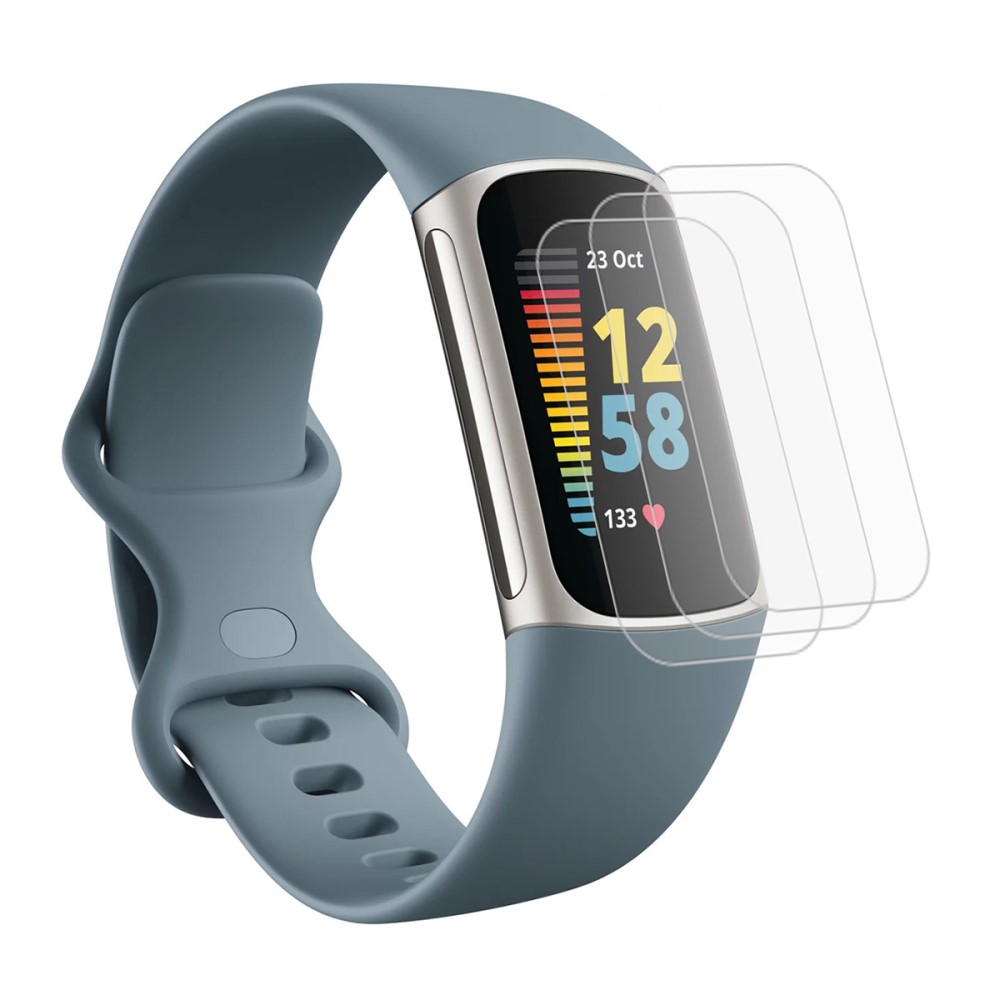 3 stk Fitbit Charge 5 HD skjermbeskytter