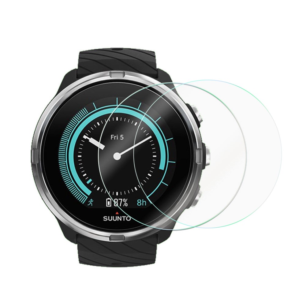 2 stk Suunto 9 Baro skjermbeskytter i herdet glass