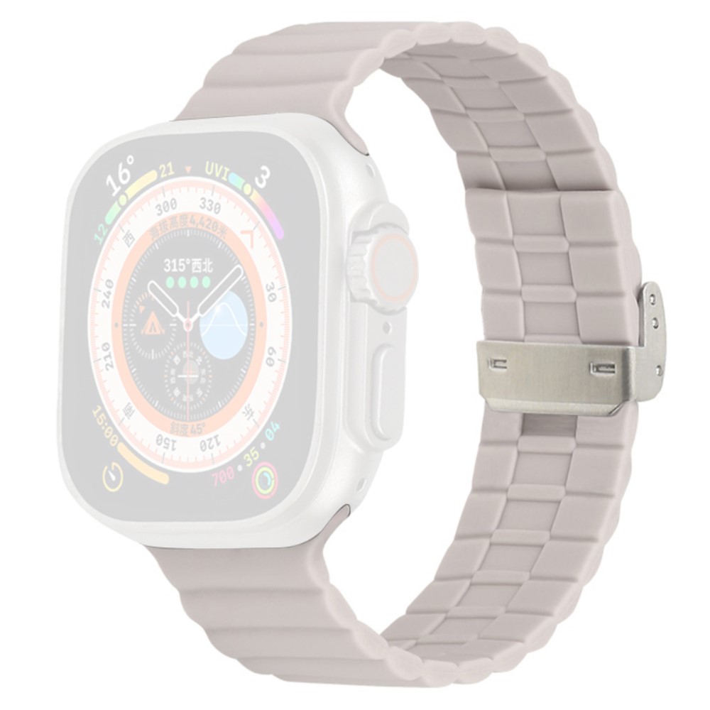 Apple Watch Series 9 45 mm / Ultra 2 silikonrem - Stjernelys