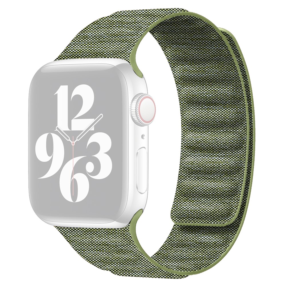 Apple Watch Series 9 41 mm reim i denimstoff - Grønn