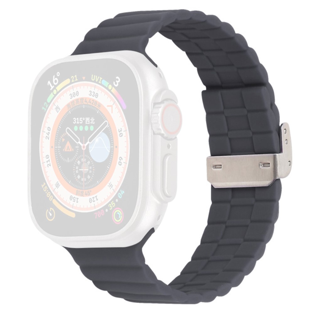 Apple Watch Series 9 41 mm silikonrem - Grå