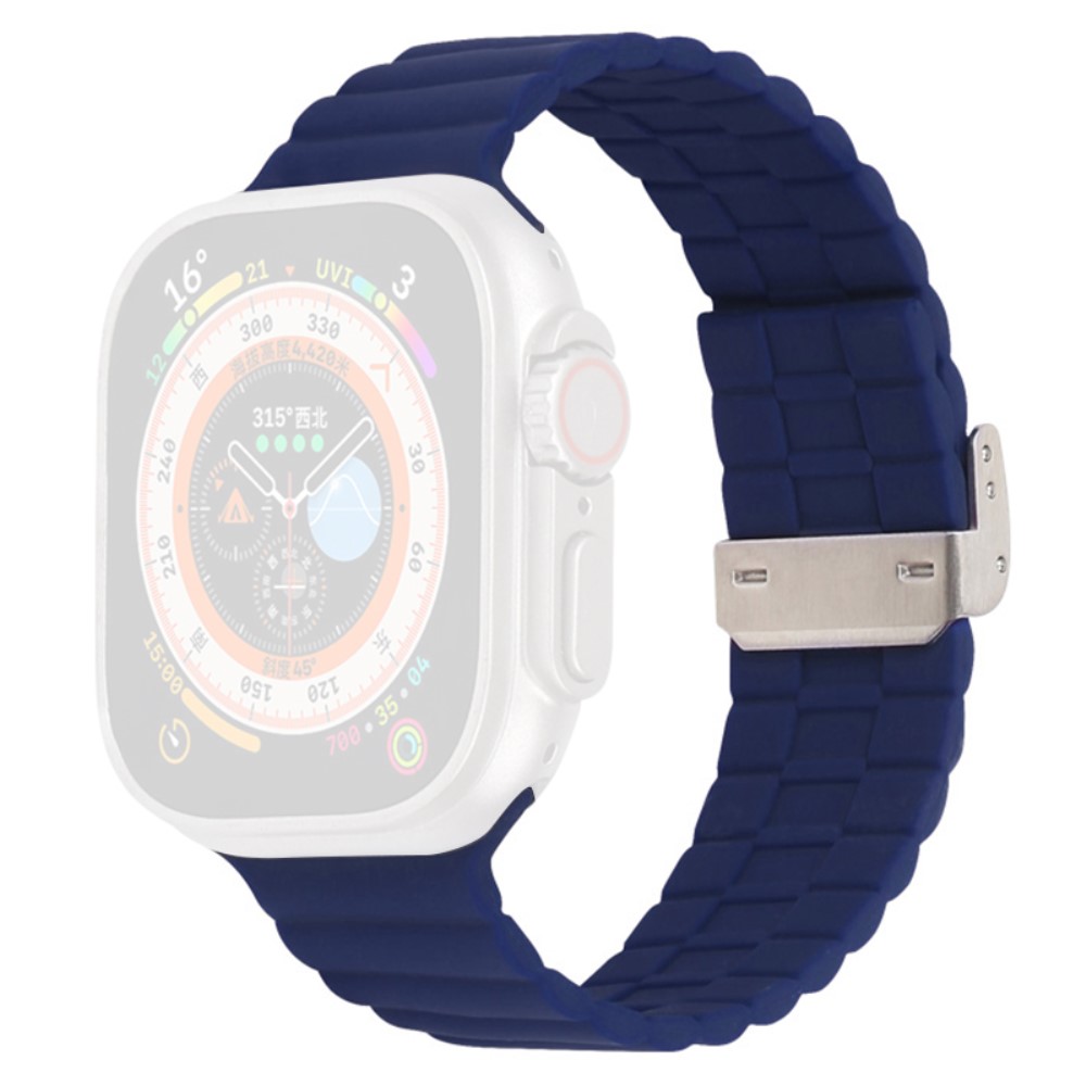 Apple Watch Series 9 41 mm silikonrem - Midnattsblå