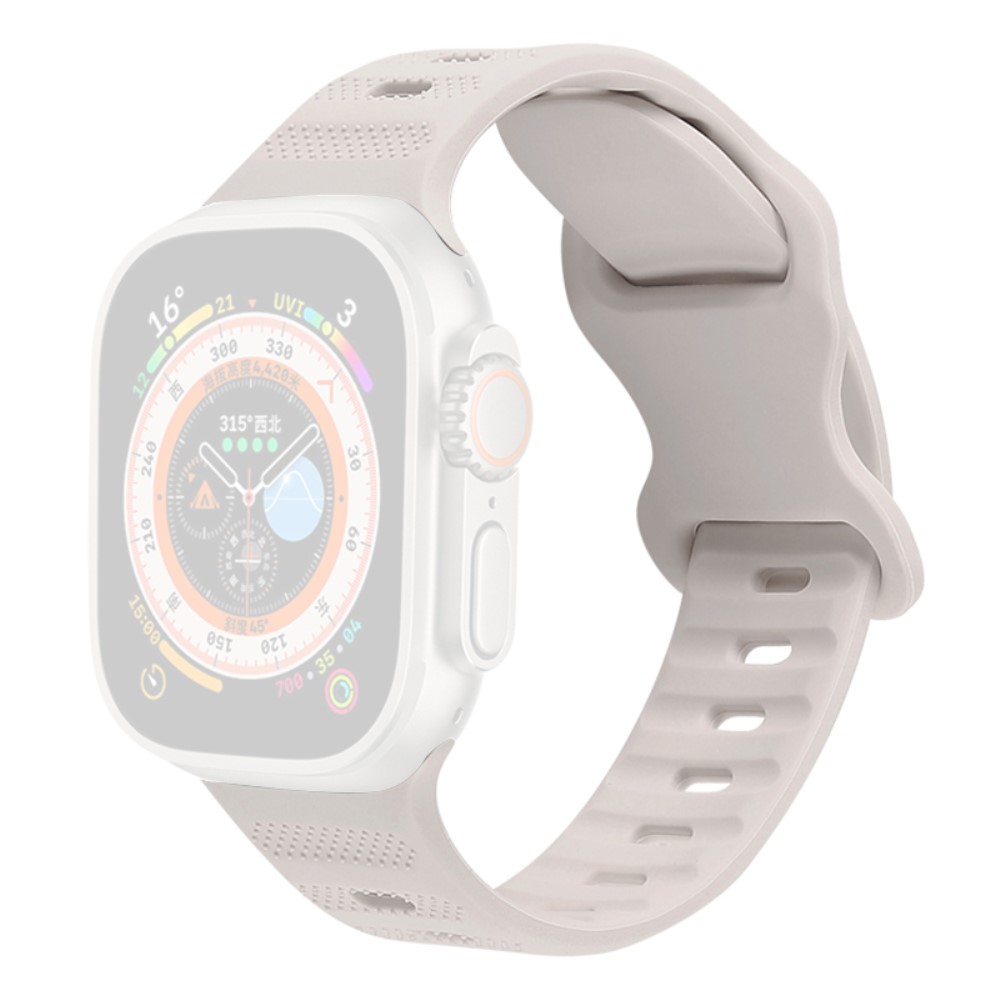 Apple Watch Series 9 41 mm silikonrem - Stjernelys