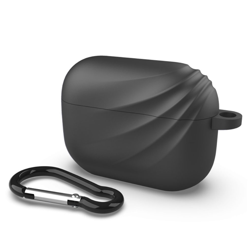 Dirose Airpods Pro Silikon Etui - Svart