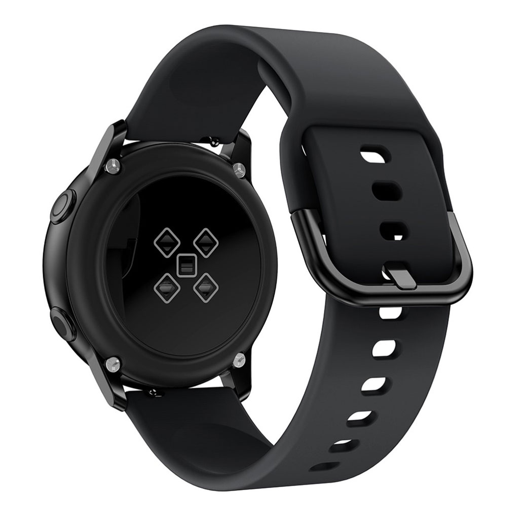 Samsung Galaxy Watch Active 20mm Erstatning Klokkereim - Svart